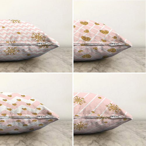 Set di 4 federe per cuscini decorativi Azra RKYK226 Multicolore, 43 x 43 cm (1)