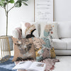 Set di 4 federe per cuscini decorativi Barris RKYK244 Multicolore, 43 x 43 cm