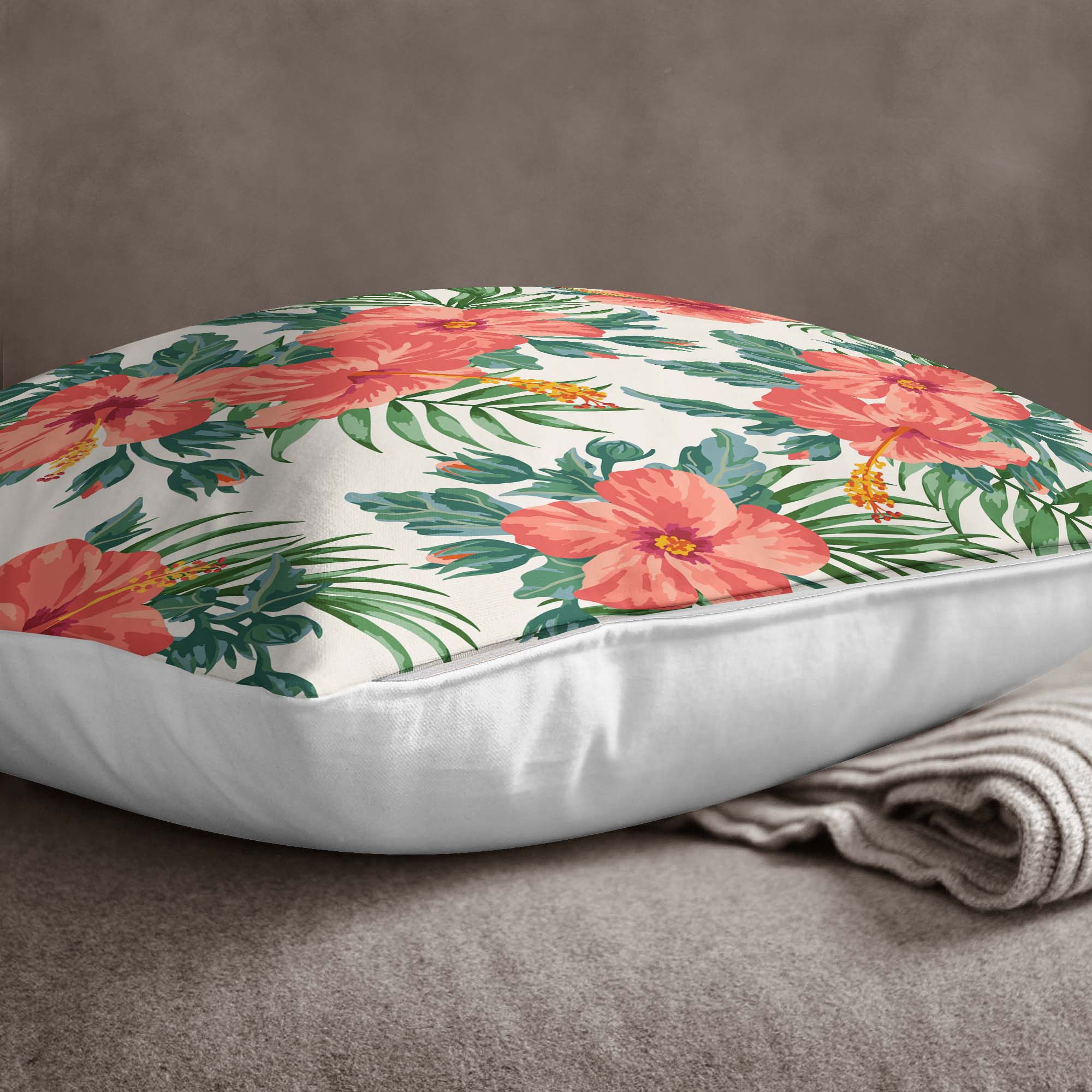 Set di 4 federe per cuscini decorativi Cansu RKYK168 Multicolore, 43 x 43 cm (2)