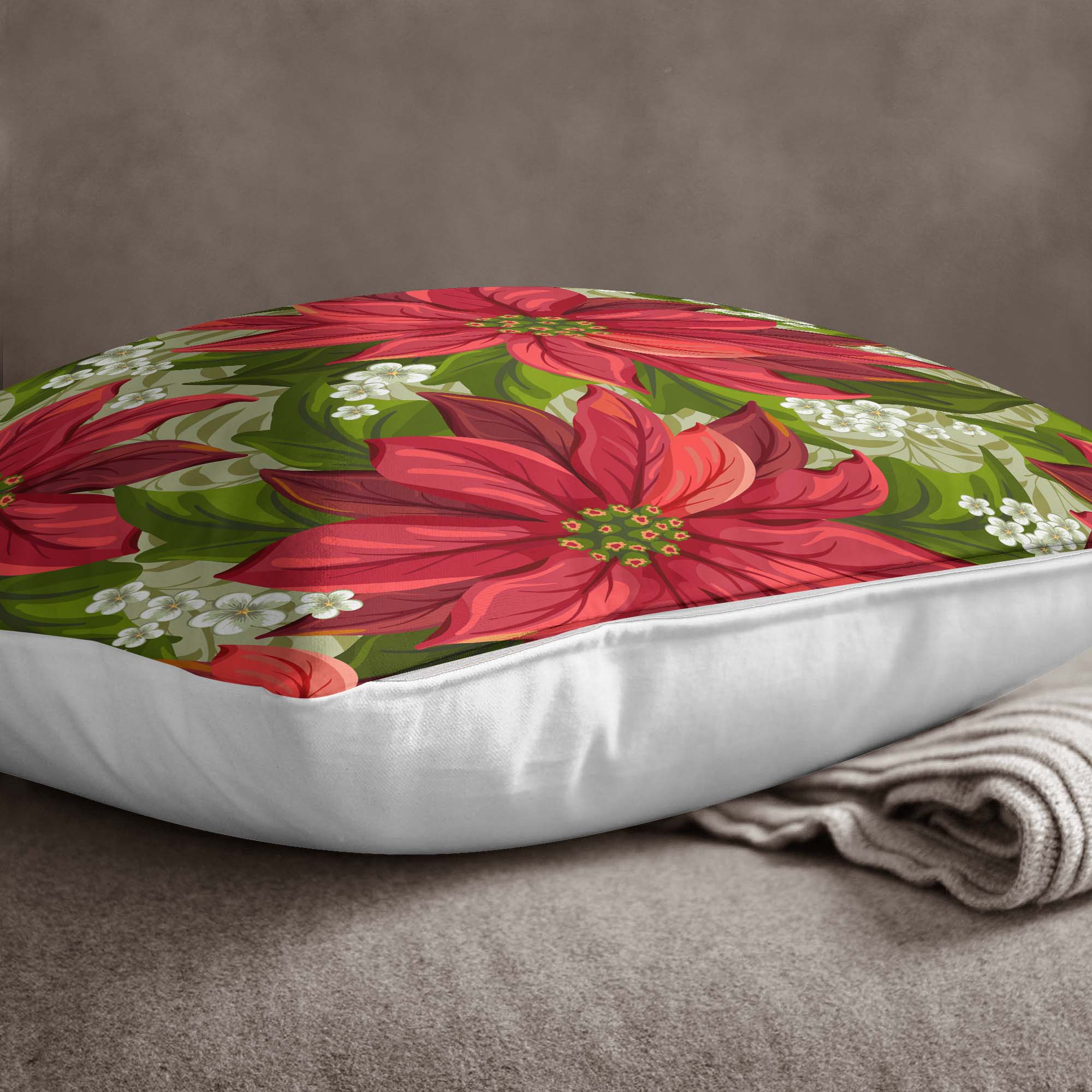 Set di 4 federe per cuscini decorativi Cansu RKYK168 Multicolore, 43 x 43 cm (4)