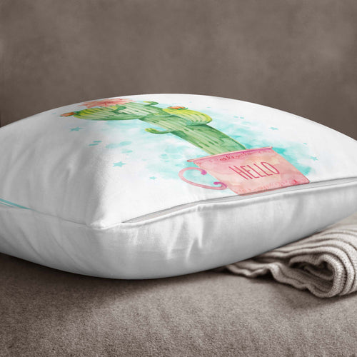 Set di 4 federe per cuscini decorativi Cansu RKYK170 Multicolore, 43 x 43 cm (1)