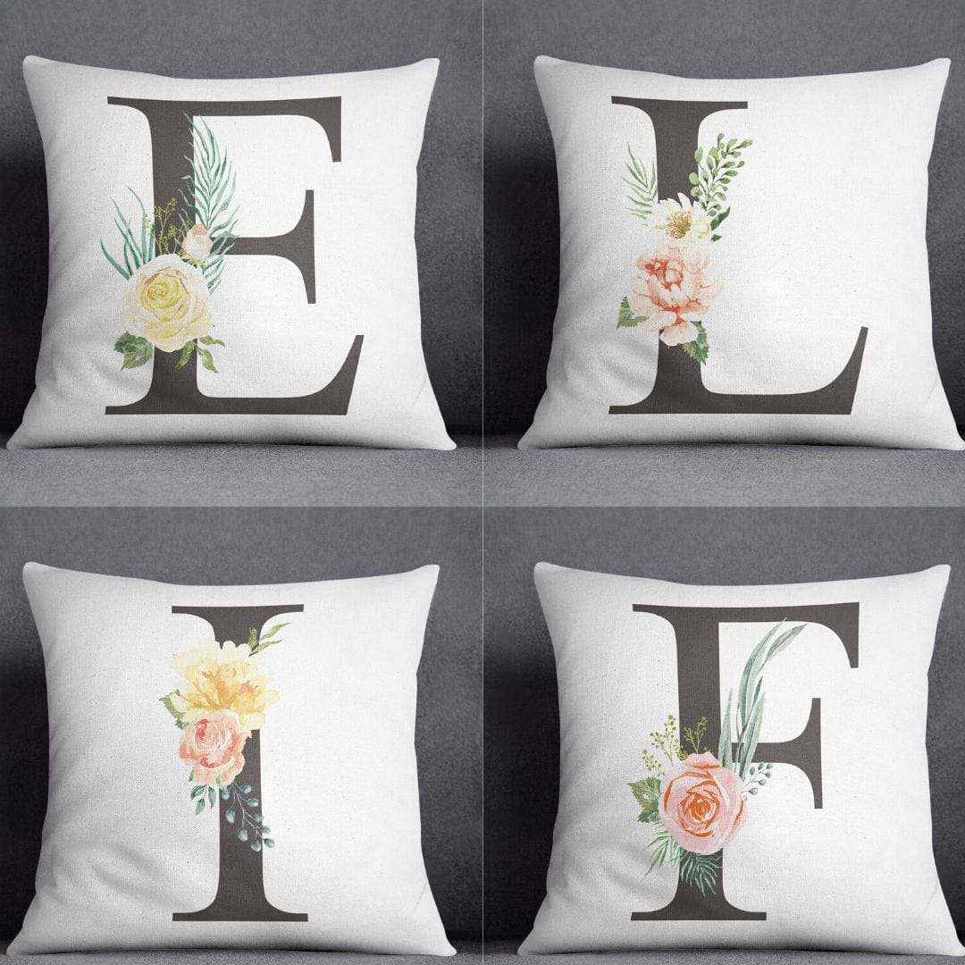 Set di 4 federe per cuscini decorativi Cansu RKYK172 Multicolore, 43 x 43 cm