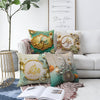 Set di 4 federe per cuscini decorativi Caria RKYK181 Multicolore, 43 x 43 cm