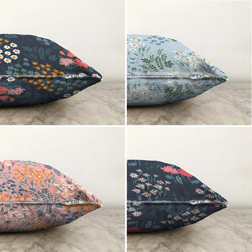 Set di 4 federe per cuscini decorativi Caria RKYK334 Multicolore, 43 x 43 cm (1)