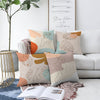 Set di 4 federe per cuscini decorativi Ceylan RKYK343 Multicolore, 43 x 43 cm