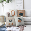 Set di 4 federe per cuscini decorativi Ceylan RKYK347 Multicolore, 43 x 43 cm