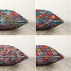 Set di 4 federe per cuscini decorativi Damla RKYK230 Multicolore, 43 x 43 cm (1)