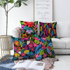 Hillkar Global Set di 4 federe per cuscini decorativi Defne RKYK234 Multicolore, 43 x 43 cm