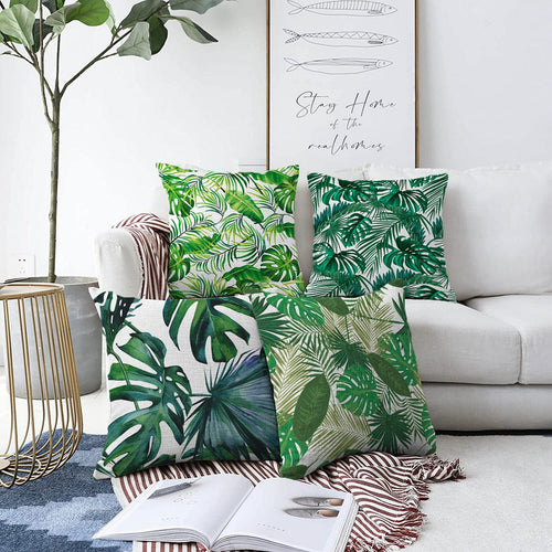 Set di 4 federe per cuscini decorativi Defne RKYK241 Multicolore, 43 x 43 cm