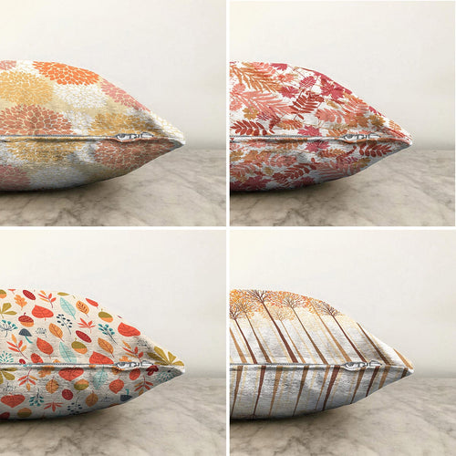Set di 4 federe per cuscini decorativi Defne RKYK242 Multicolore, 43 x 43 cm (1)