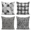 Set di 4 federe per cuscini decorativi Demet RKYK61 Multicolore, 43 x 43 cm