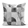 Set di 4 federe per cuscini decorativi Demet RKYK61 Multicolore, 43 x 43 cm (1)