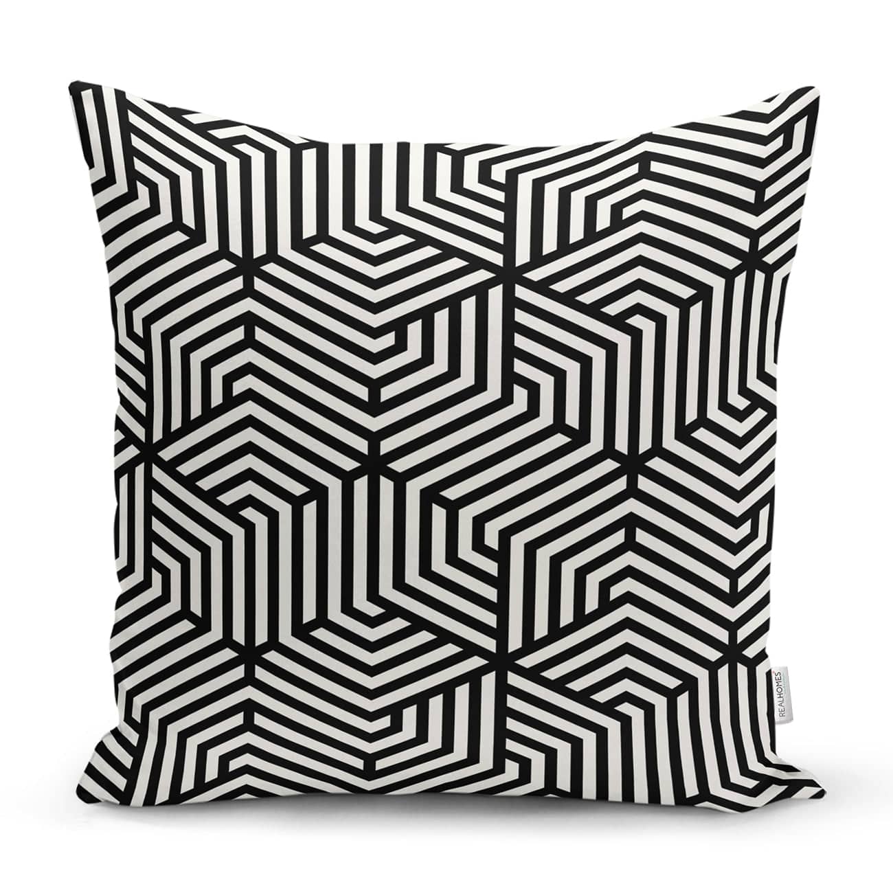 Set di 4 federe per cuscini decorativi Demet RKYK61 Multicolore, 43 x 43 cm (3)