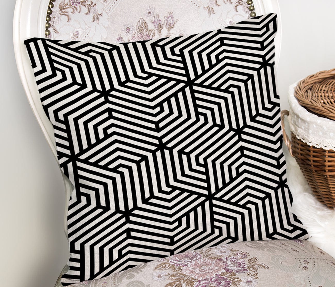 Set di 4 federe per cuscini decorativi Demet RKYK61 Multicolore, 43 x 43 cm (7)