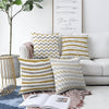 Set di 4 federe per cuscini decorativi Deniz RKYK264 Multicolore, 43 x 43 cm