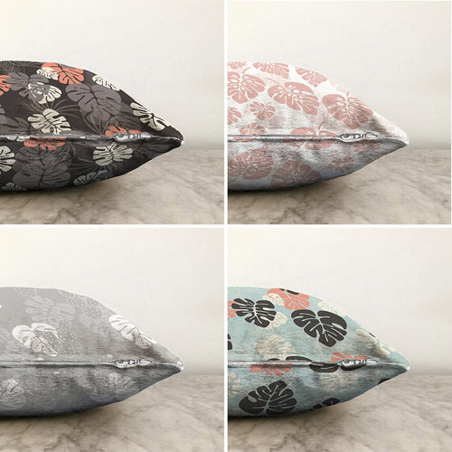 Set di 4 federe per cuscini decorativi Derya RKYK380 Multicolore, 43 x 43 cm (1)