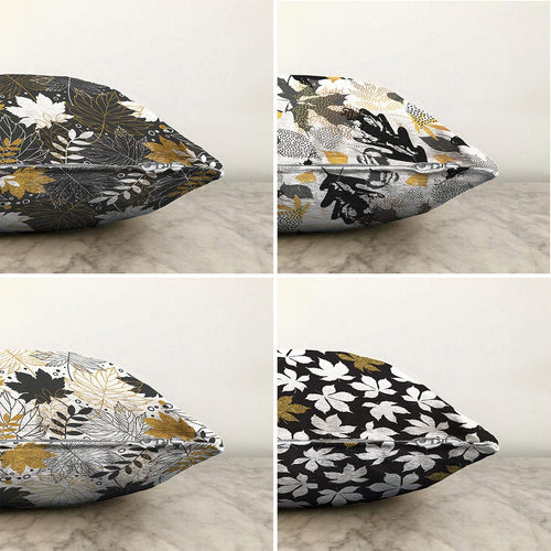 Set di 4 federe per cuscini decorativi Derya RKYK382 Multicolore, 43 x 43 cm (1)