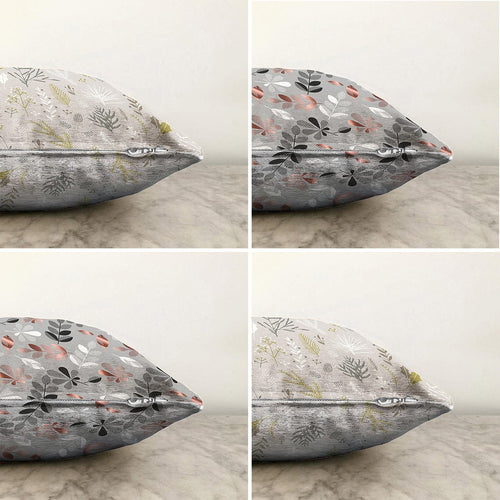 Set di 4 federe per cuscini decorativi Derya RKYK383 Multicolore, 43 x 43 cm (1)