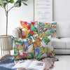 Set di 4 federe per cuscini decorativi Derya RKYK385 Multicolore, 43 x 43 cm