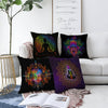 Set di 4 federe per cuscini decorativi Ece RKYK176 Multicolore, 43 x 43 cm