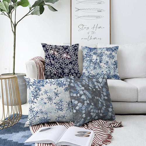 Set di 4 federe per cuscini decorativi Ece RKYK195 Multicolore, 43 x 43 cm