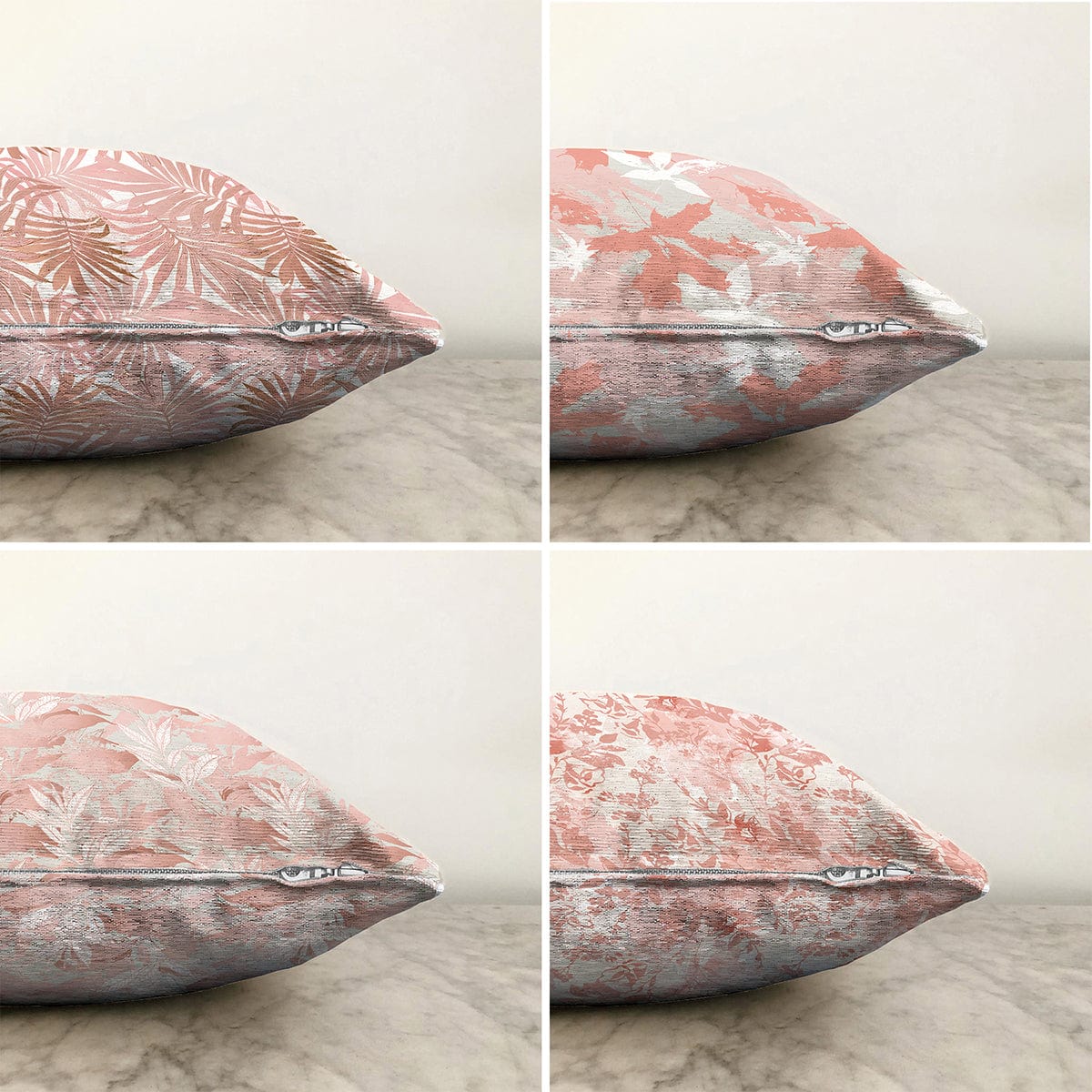 Set di 4 federe per cuscini decorativi Ece RKYK196 Multicolore, 43 x 43 cm (1)