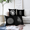 Set di 4 federe per cuscini decorativi Elif RKYK174 Multicolore, 43 x 43 cm