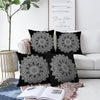 Set di 4 federe per cuscini decorativi Elif RKYK182 Multicolore, 43 x 43 cm
