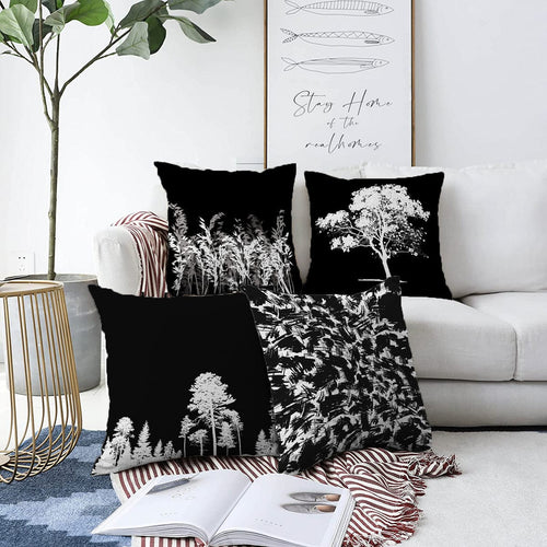 Set di 4 federe per cuscini decorativi Emir RKYK187 Multicolore, 43 x 43 cm