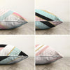 Set di 4 federe per cuscini decorativi Emir RKYK362 Multicolore, 43 x 43 cm (1)