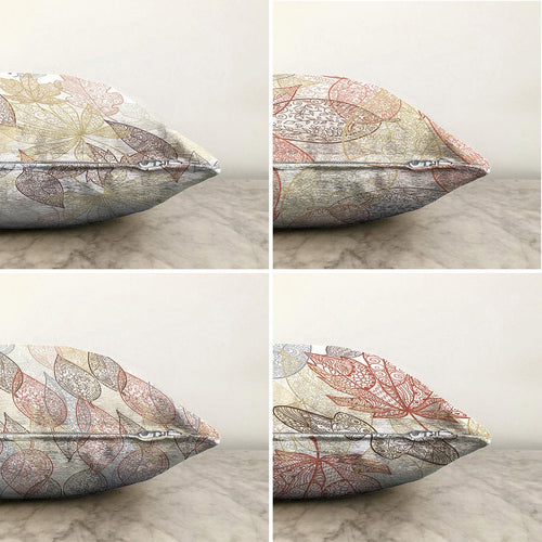 Set di 4 federe per cuscini decorativi Esme RKYK252 Multicolore, 43 x 43 cm (1)