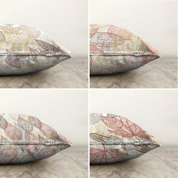 Set di 4 federe per cuscini decorativi Esme RKYK252 Multicolore, 43 x 43 cm (1)