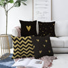 Set di 4 federe per cuscini decorativi Esme RKYK254 Multicolore, 43 x 43 cm