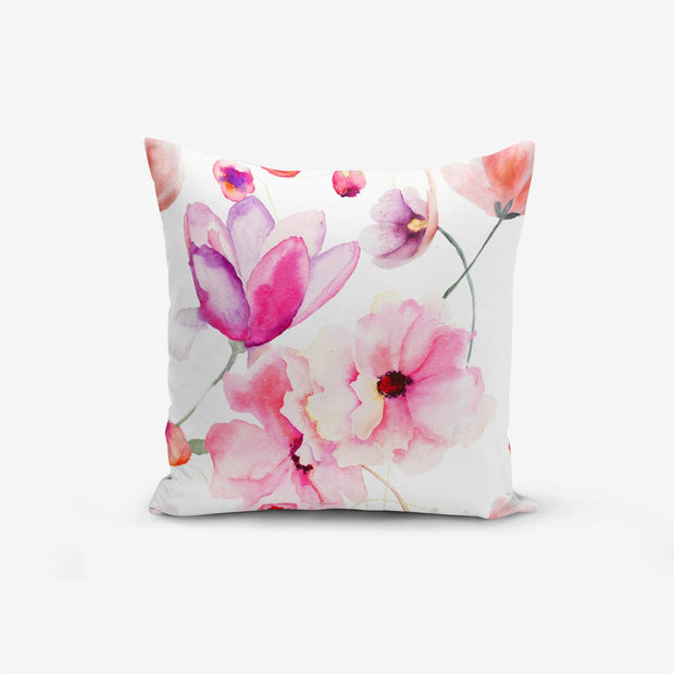 Set di 4 federe per cuscini decorativi Farah RKYK110 Multicolore, 43 x 43 cm (3)