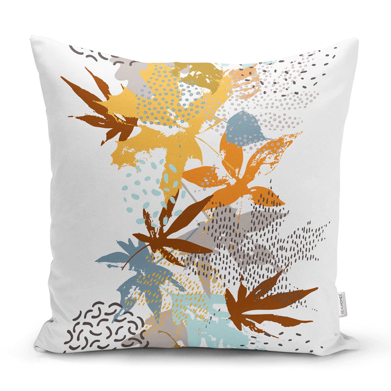 Set di 4 federe per cuscini decorativi Farah RKYK70 Multicolore, 43 x 43 cm (2)