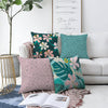 Set di 4 federe per cuscini decorativi Ferhat RKYK313 Multicolore, 43 x 43 cm