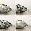 Set di 4 federe per cuscini decorativi Gulgun RKYK364 Multicolore, 43 x 43 cm (1)