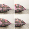 Set di 4 federe per cuscini decorativi Guven RKYK428 Multicolore, 43 x 43 cm (1)