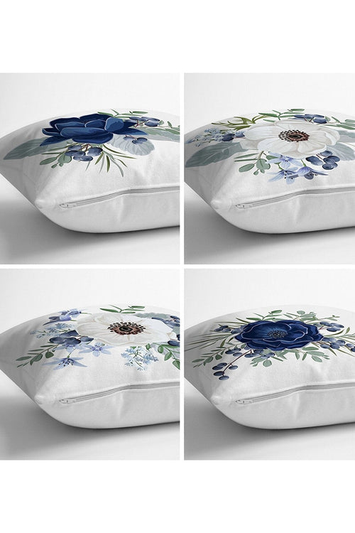 Set di 4 federe per cuscini decorativi Hande RKYK20 Multicolore, 43 x 43 cm (1)
