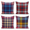 Set di 4 federe per cuscini decorativi Hatice RKYK96 Multicolore, 43 x 43 cm