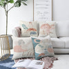Set di 4 federe per cuscini decorativi Hazal RKYK329 Multicolore, 43 x 43 cm