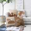 Set di 4 federe per cuscini decorativi Hazal RKYK331 Multicolore, 43 x 43 cm