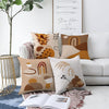 Set di 4 federe per cuscini decorativi Hazal RKYK332 Multicolore, 43 x 43 cm