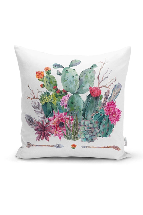 Set di 4 federe per cuscini decorativi Hulya RKYK5 Multicolore, 43 x 43 cm (1)