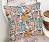 Set di 4 federe per cuscini decorativi Irem RKYK57 Multicolore, 43 x 43 cm (5)