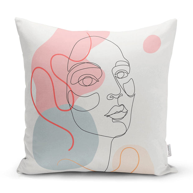 Set di 4 federe per cuscini decorativi Irem RKYK58 Multicolore, 43 x 43 cm (3)