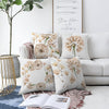 Set di 4 federe per cuscini decorativi Kader RKYK393 Multicolore, 43 x 43 cm