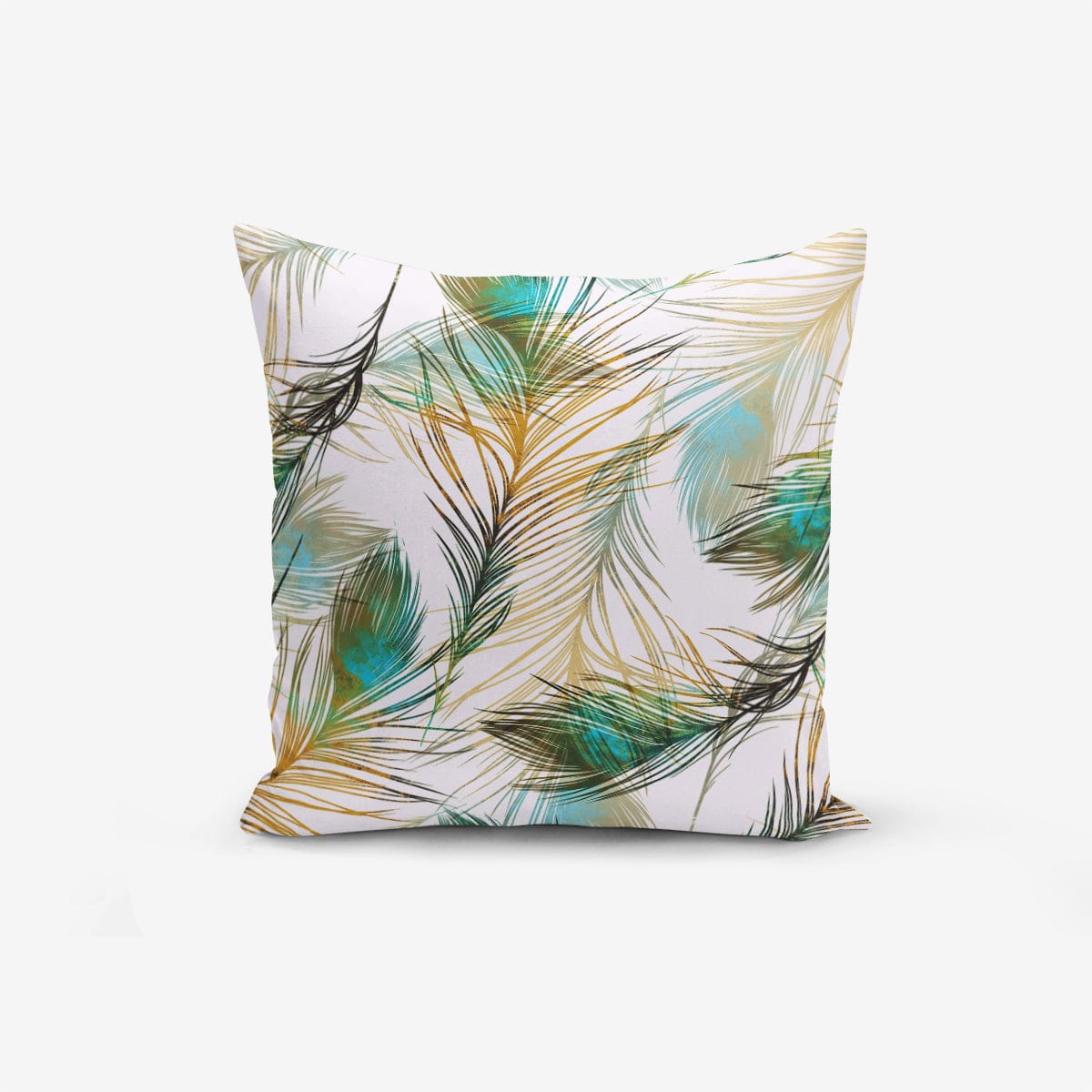Set di 4 federe per cuscini decorativi Kenan RKYK123 Multicolore, 43 x 43 cm