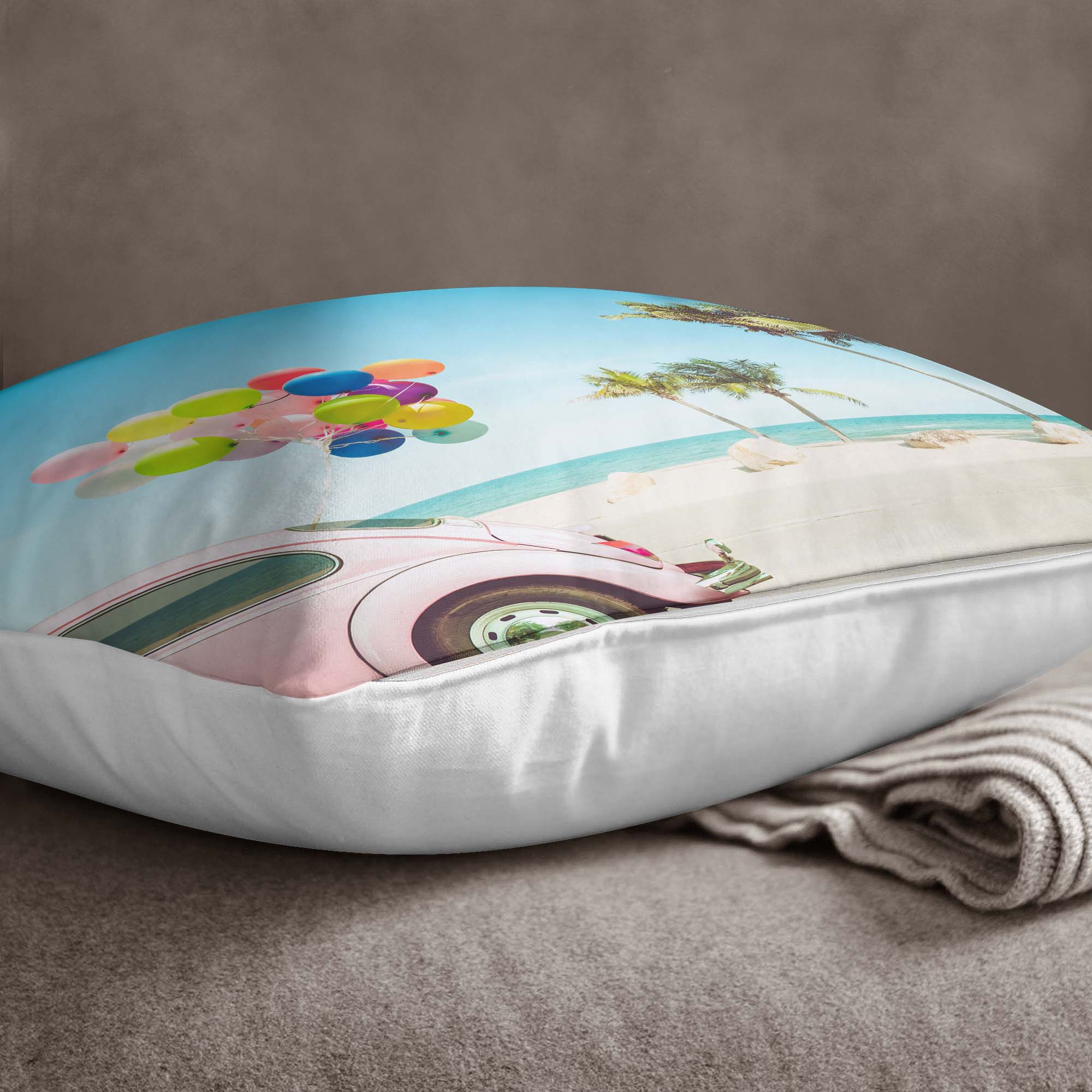 Set di 4 federe per cuscini decorativi Kenan RKYK163 Multicolore, 43 x 43 cm (3)