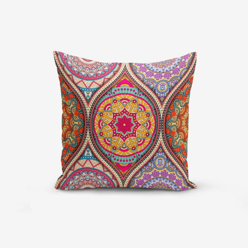 Set di 4 federe per cuscini decorativi Lale RKYK121 Multicolore, 43 x 43 cm (1)